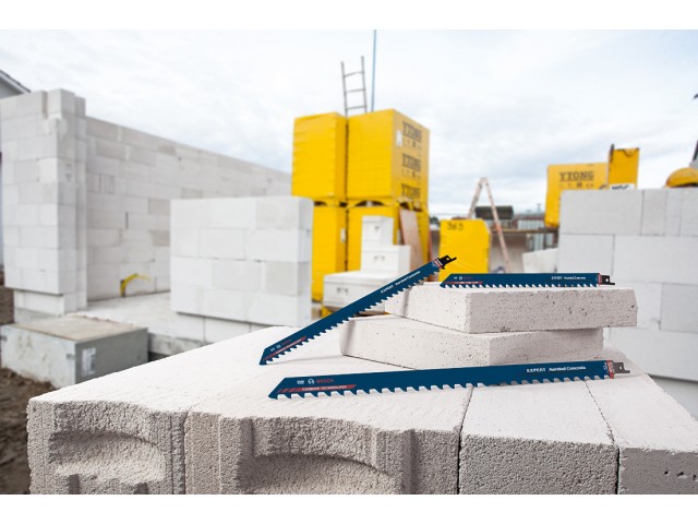  List Bosch za sabljasto žago EXPERT ‘Aerated Concrete’ S 1241, 300mm, 3TPI, opeka, 2608900410